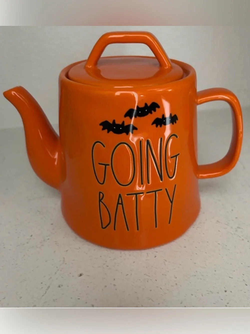 NEW RAE DUNN GOING BATTY TEAPOT
